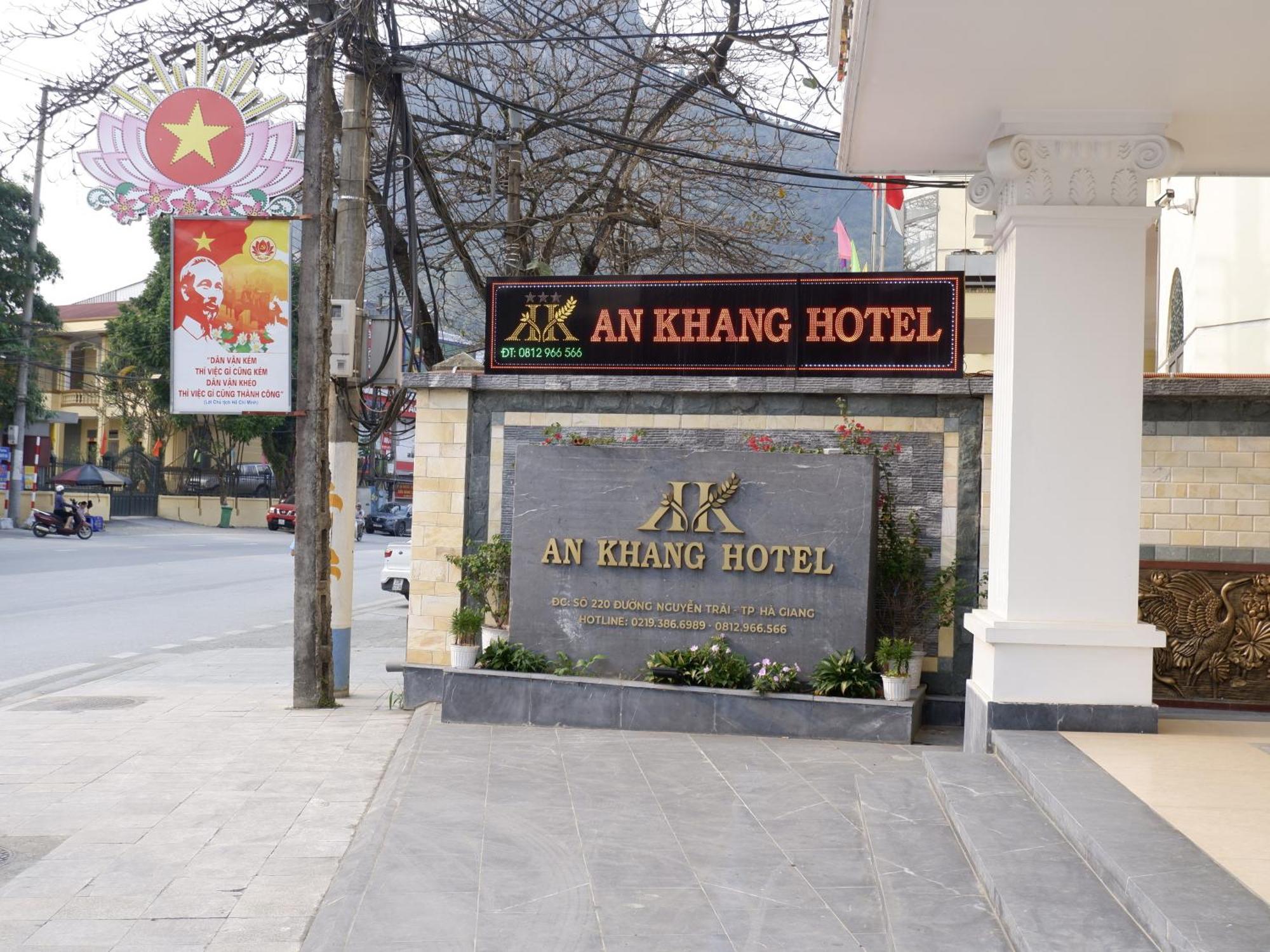 An Khang Hotel Ha Giang Bagian luar foto