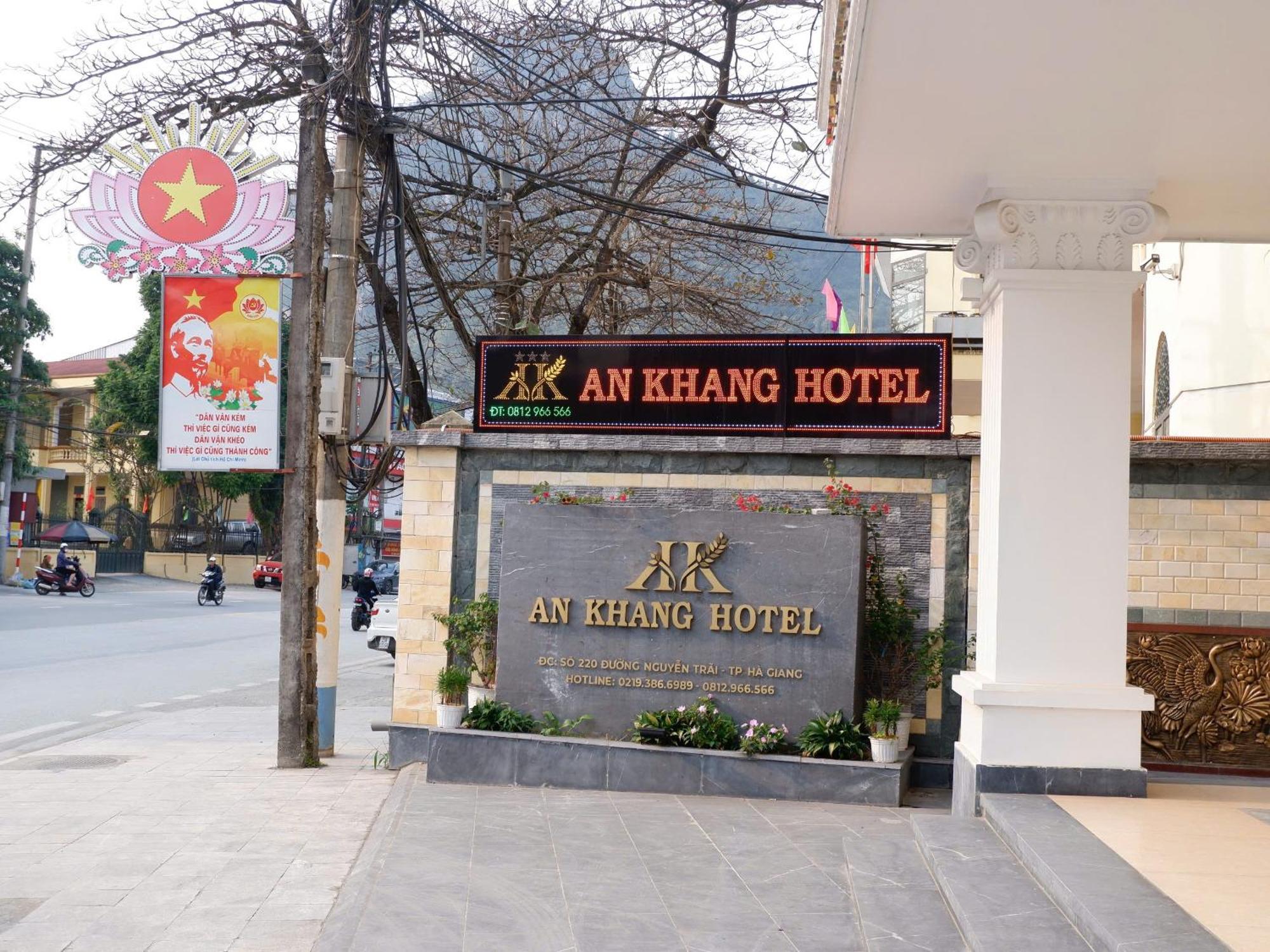 An Khang Hotel Ha Giang Bagian luar foto